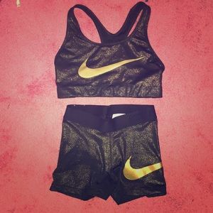 Nike Pro workout outfit